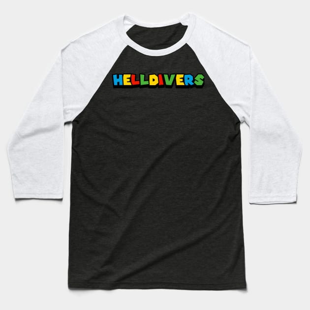 Helldivers Baseball T-Shirt by rahmadeli